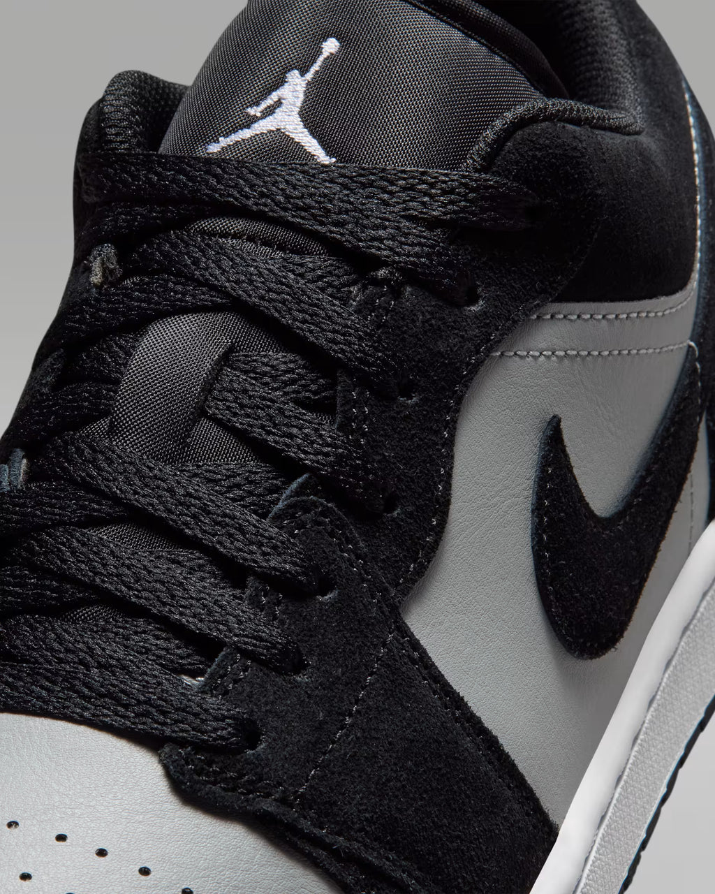 Air Jordan 1 Low BLACK SMOKE GREY